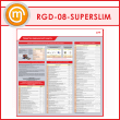 Стенд «Средства медицинской защиты» (RGD-08-SUPERSLIM)